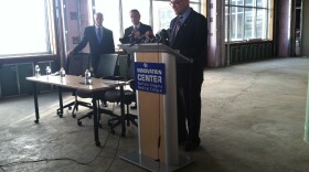 Senator Chuck Schumer says he "will not rest" until the Innovation Center receives federal money to expand in downtown Buffalo.