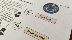 Internal documents from the Indiana Department of Correction show the agency altered its policy in April, requiring even "high risk" employees to work.