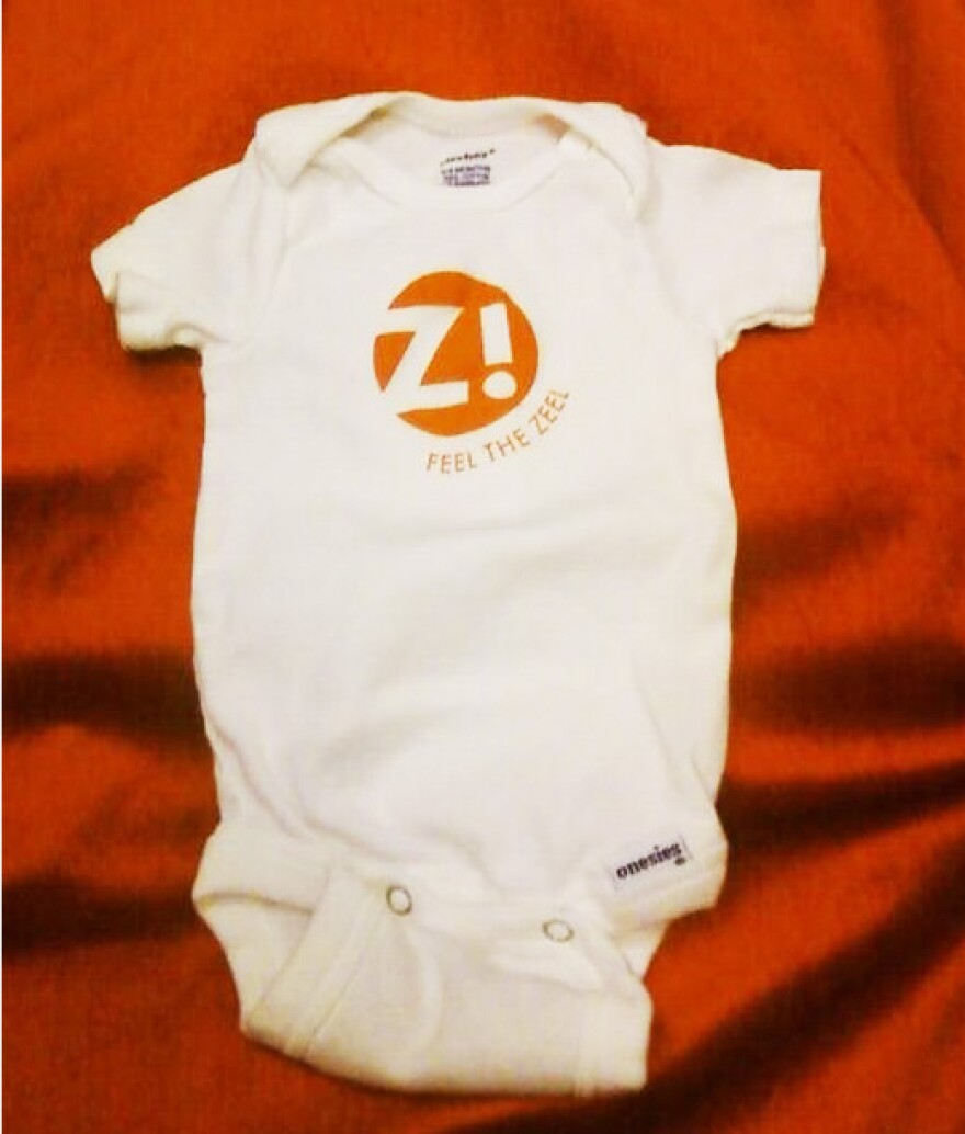 "Feel the Zeel" onesies