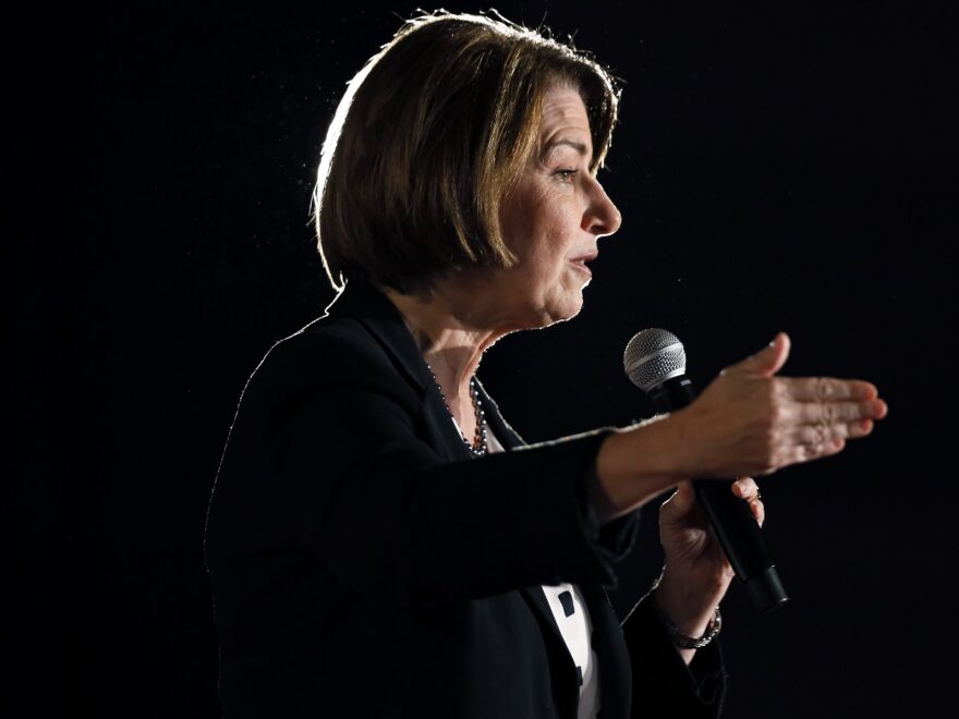 Democratic presidential candidate Sen. Amy Klobuchar of Minnesota has been one of the most vocal 2020 contenders on election security and cybersecurity.