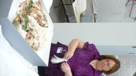 A KC woman who lived in the early 1900's wore this delicate shirtwaist in the summer heat. Denise Morrison, Director of Collections and Curatorial Services for Union Station and the Kansas City Museum, showed off this artifact.