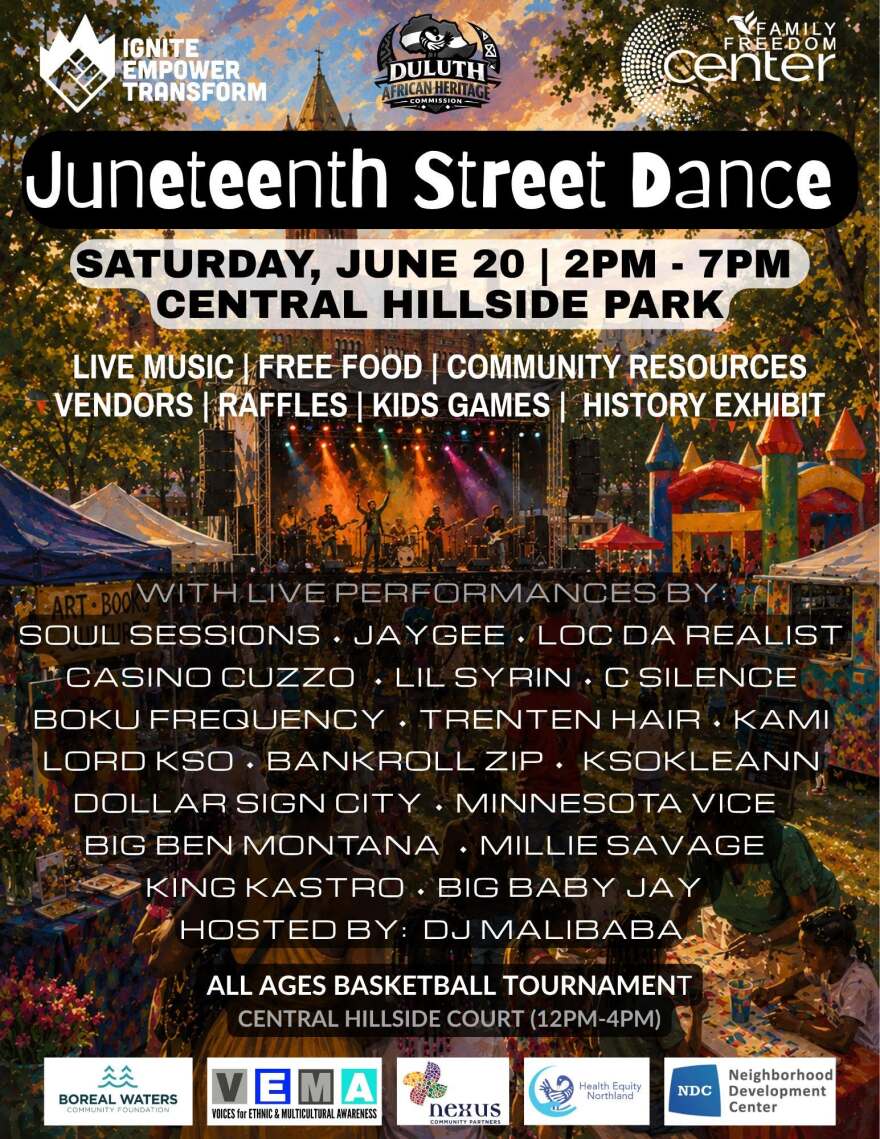 Poster for Juneteenth Street Dance