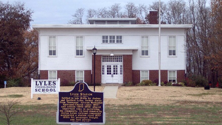 The Lyles Consolidated School operates as a living history museum. A $25,000 grant from the Standiford H. Cox Fund will help restore two other buildings in the settlement.