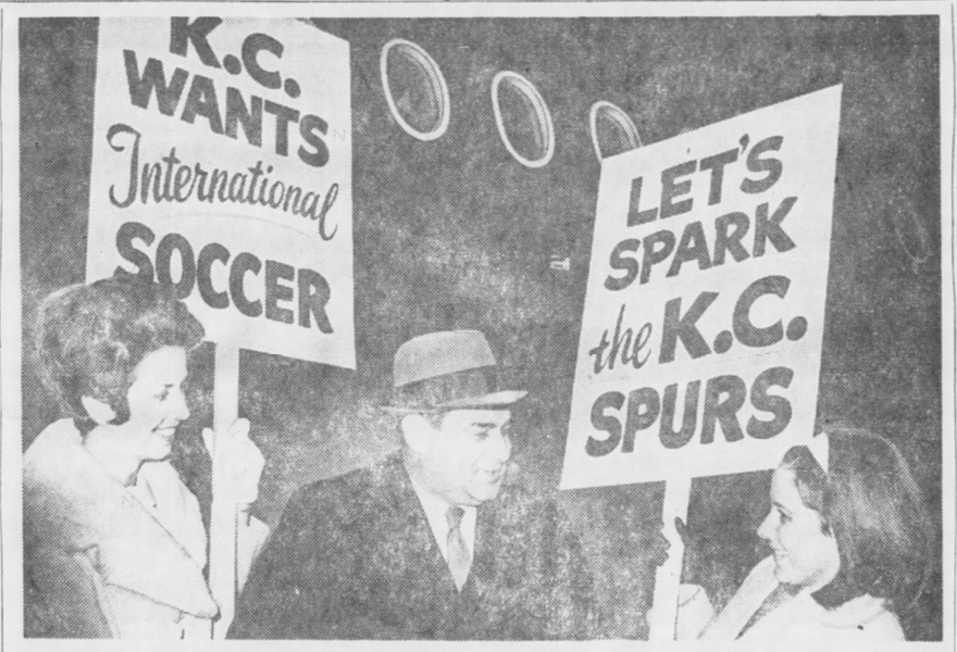 In 1968, the Kansas City Times covered the growing buzz for this new league, and the Kansas City Spurs soccer team.