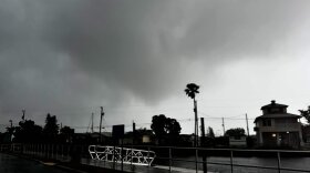 Storm clouds over Pasco County on May 12, 2026.