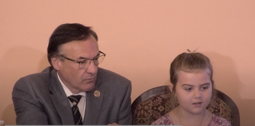 Makenna Day with Rep Scott Lipps (R-Franklin)