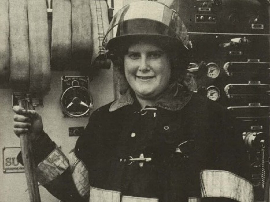 Ann Arbor's first female firefighter Mindy Kerr