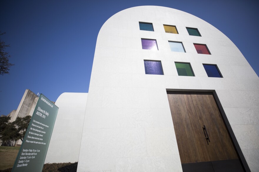 'Austin' is the only building designed and built by the late Ellsworth Kelly. It cost $23 million to build and endow for maintenance.