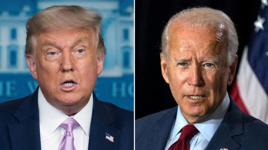 Trump and Biden 