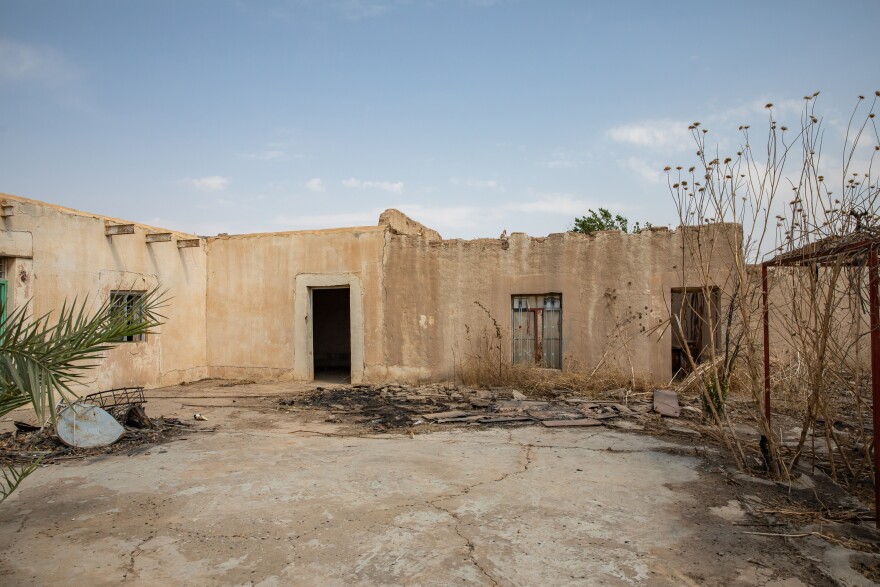 The Murad family home in Kocho, northern Iraq. ISIS was driven out in 2015, but the village which became synonymous with the ISIS genocide is deserted and its school turned into a museum.