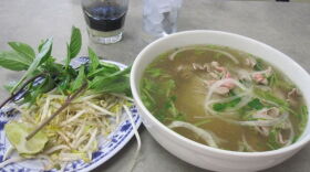 Pho with all the fixings at Pho Hoa.