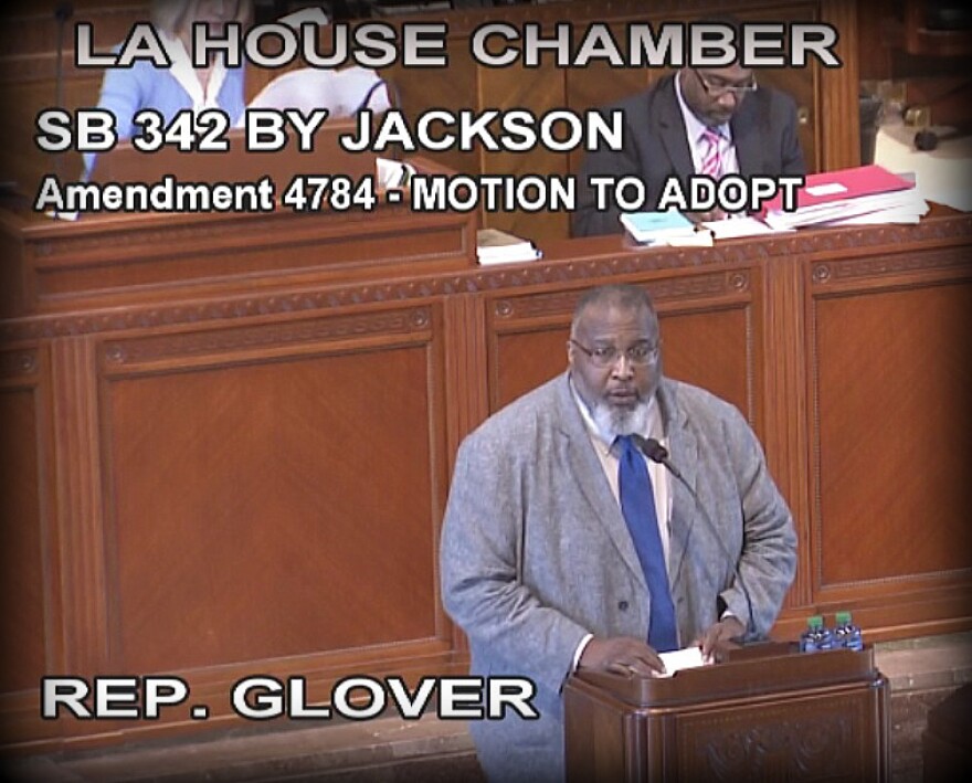 Rep. Cedric Glover (D) of Shreveport presented an amendment to SB-342 that would provide exceptions in the case of rape or incest but his proposal was defeated by 37-62 vote.