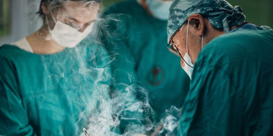 The Centers for Disease Control and Prevention estimates that more than 500,000 healthcare workers are exposed to surgical smoke every year. The smoke is created in operating rooms by surgeons as they cut and cauterize tissue using an electrical device known as a Bovie.