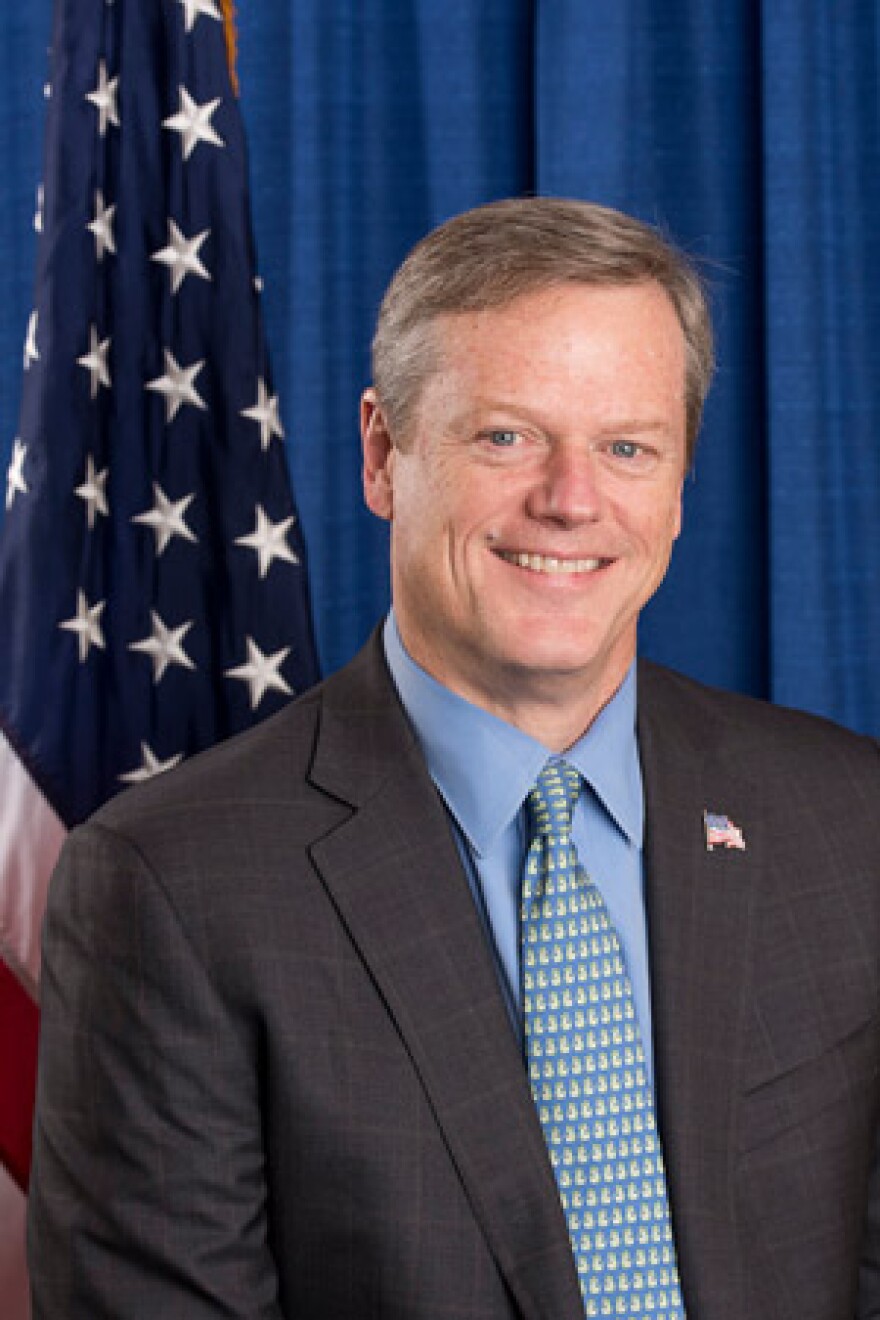 This is picture of Massachusetts Governor Charlie Baker