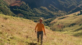 <em>Bon App-etit</em>: Pierre (Pascal Cervo) is guided by Grindr in <em>4 Days In France. </em>