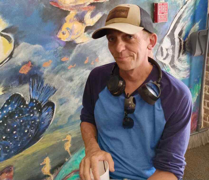 Ben Daniels has been homeless for eight years. He has worked several jobs and is currently looking for employment. He sometimes spends time at the Resurrection House, a day shelter in downtown Sarasota, where he can shower, wash his clothes, and eat breakfast and lunch — as long as the daily offerings are dairy-free, because he’s lactose intolerant.