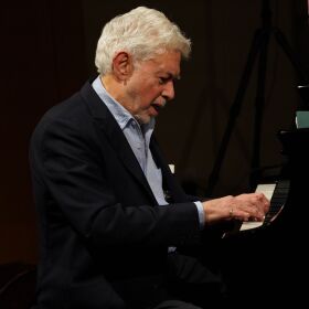 Monty Alexander at Yamaha Studios in NYC