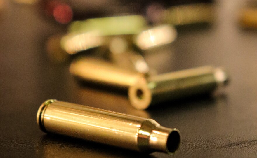 The bullets used in the Instrument of Hope were taken from guns that had actually been fired. The instrument was inspired by the students of Shine MSD, a nonprofit founded by the students and parents of Marjorie Stoneman Douglas High School.