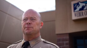 Weber County Sheriff Ryan Arbon outside the Weber County Jail, Feb. 13, 2026