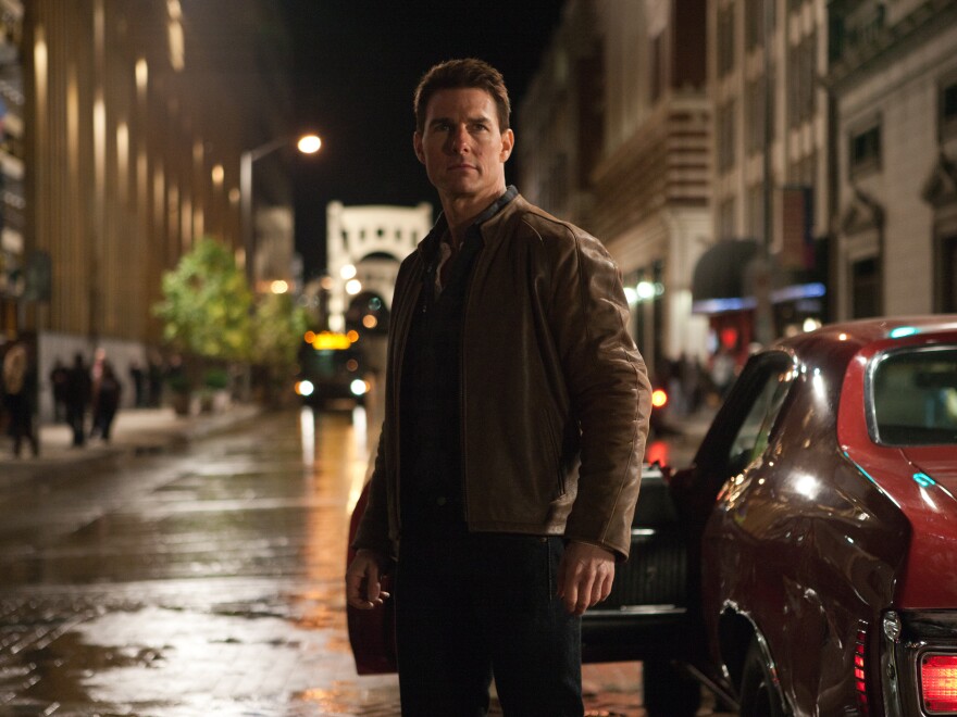 Tom Cruise as the title character in the upcoming film, <em>Jack Reacher</em>, based on the character created by Lee Child.