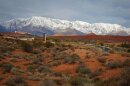 Snow covers the Pine Valley Mountains near St. George, Nov. 22, 2025. Southern Utah has fared better than other parts of the state so far this snow season.