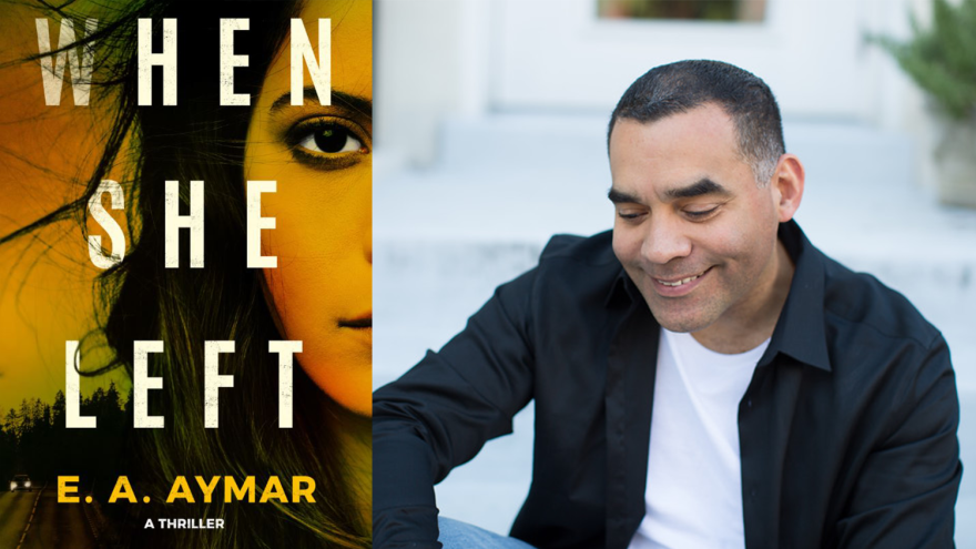 Book cover and portrait