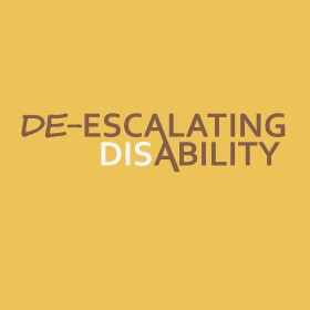 de-escalating disability