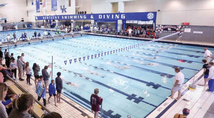 University of Kentucky swimming and diving facility.