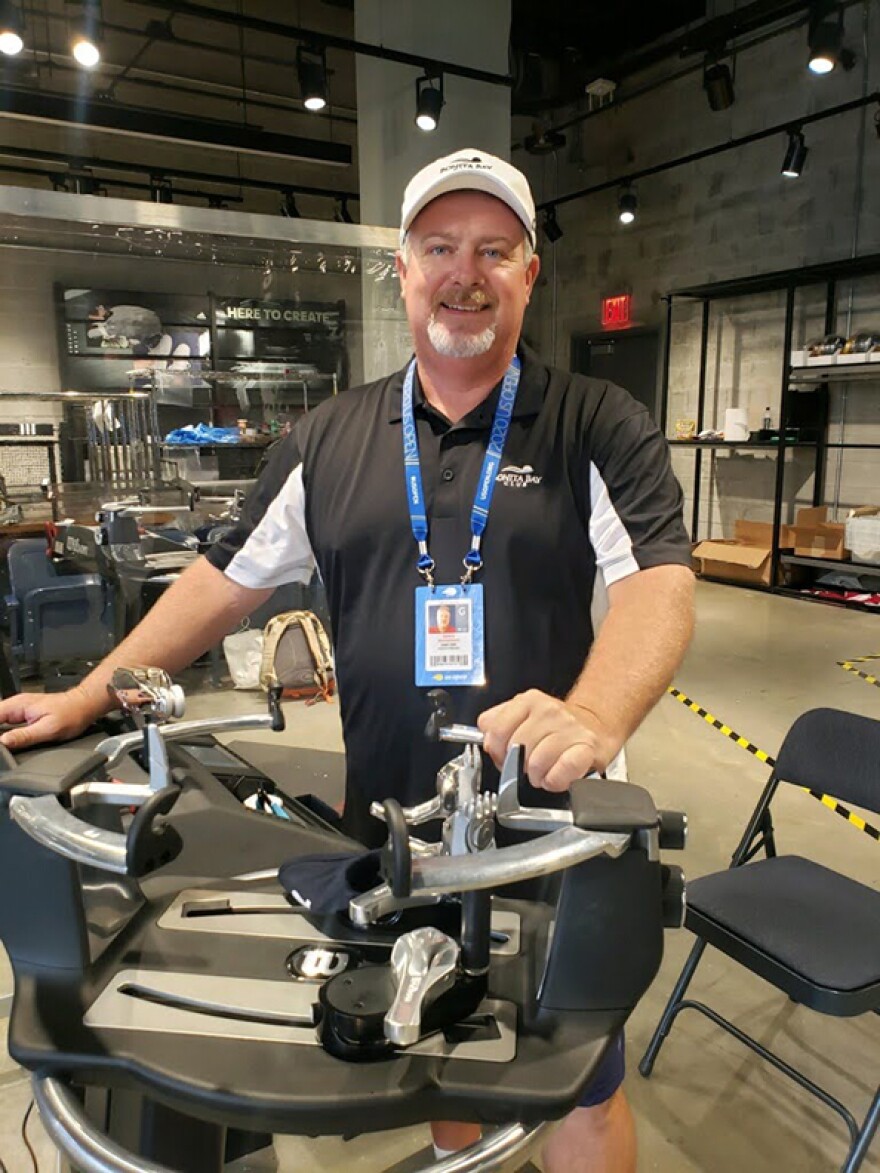 Jamie Stevenson, U.S, Open Stringer