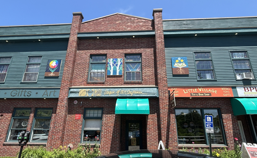 Murals celebrating the LGBTQ+ community divided the town of Littleton in 2023. They were taken down the following year when the building they were on was renovated. The murals have been rehung on a building along Main Street.