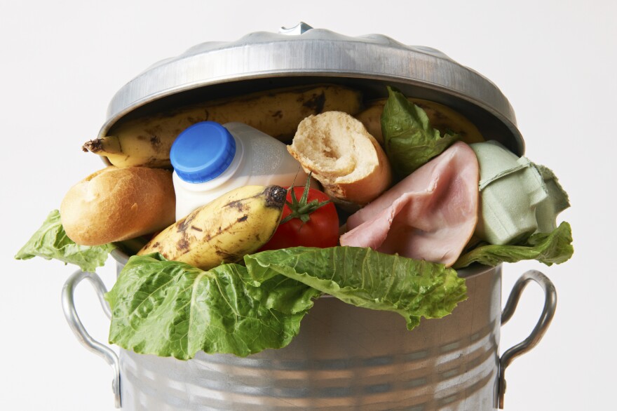 Bill Schroer told us that we waste about 30% of our food in America.