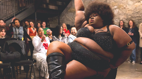 Performer at Moulin Noir: Where ball meets burlesque