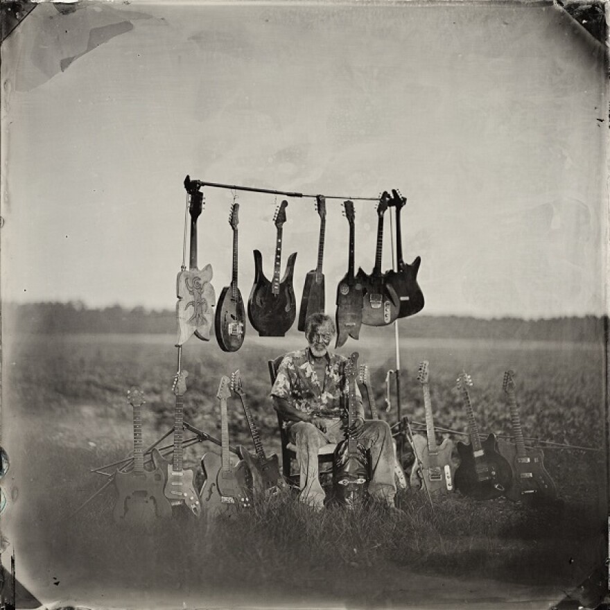Freeman Vines hand-carves guitars out of wood from a tree used in lynchings.