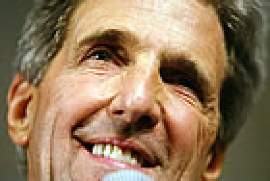 Presidential candidate John Kerry is on the ballot, along with many other Democrats who were running for President when they signed up to be on the ballot. Most have since dropped out. (UPI photo)