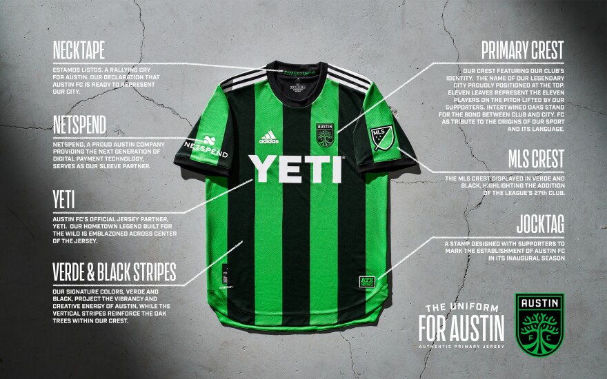 Austin FC Unveils Jersey For Debut 2021 Major League Soccer Season