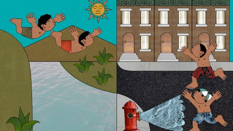 Illustrations from Duncan Tonatiuh's book "Dear Primo."