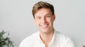 Man in white dress shirt