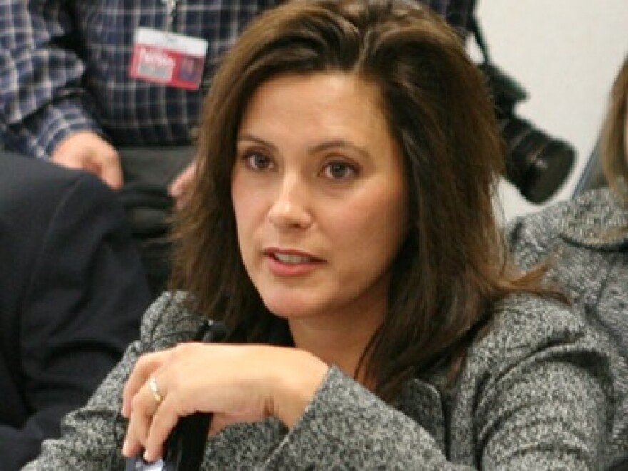 Democratic state Senate Minority Leader Gretchen Whitmer