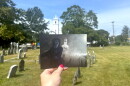East Providence's Lakeside-Carpenter Cemetery serves as the backdrop for a scene in "Hocus Pocus 2." ALLISON MAGNUS/OCEAN STATE MEDIA
