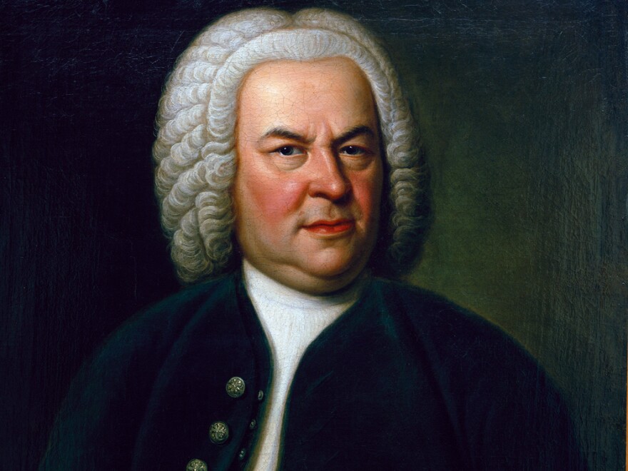 This rare portrait of Bach, by Elias Gottlob Haussmann, hung in John Eliot Gardiner's home during World War II.