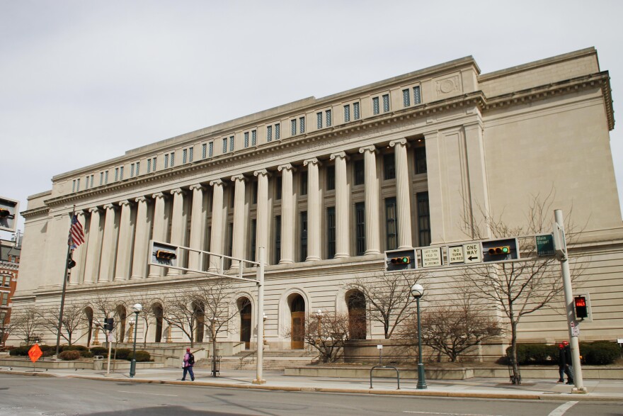 Allan Summers allegedly made threats against several Hamilton County, Ohio government buildings, including the Hamilton County Courthouse.