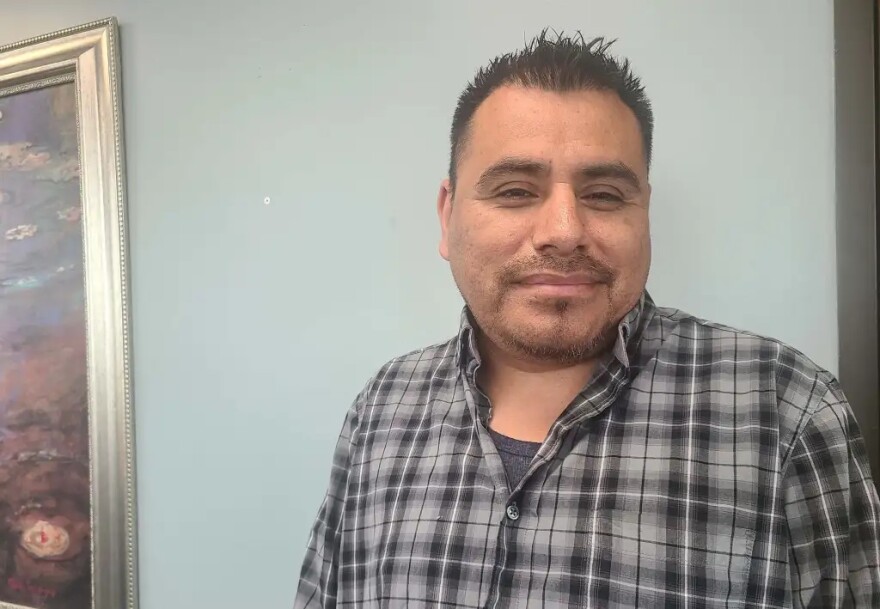 Jose De La Rosa experienced his first seizures as a teen. Uninsured, he sees a neurologist at a safety-net clinic in Houston.