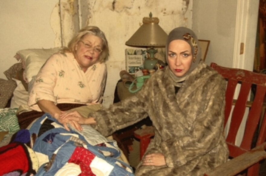 Kathleen Warfel as Edith Bouvier Beale and Cathy Barnett as "Little" Edie Beale.