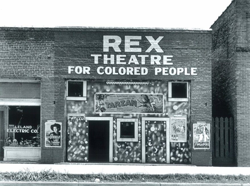 The Rex Theatre in Leland, MS.