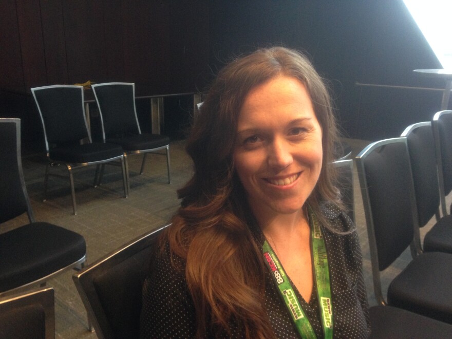 Caren Kelleher, owner of Sister Management, a company that manages bands.