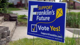 Franklin School Corporation Referendum Support Yard Sign