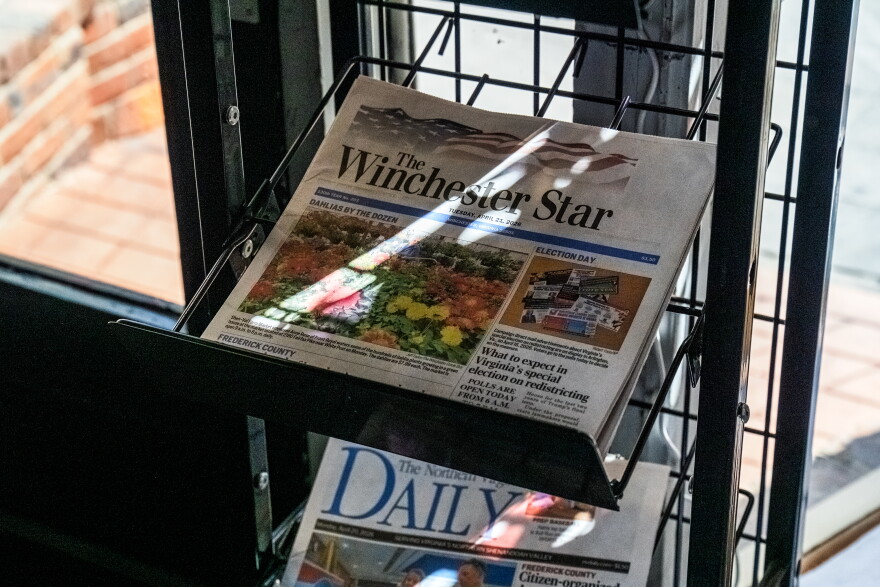 An issue of The Winchester Star, which has covered the city for more than a century.