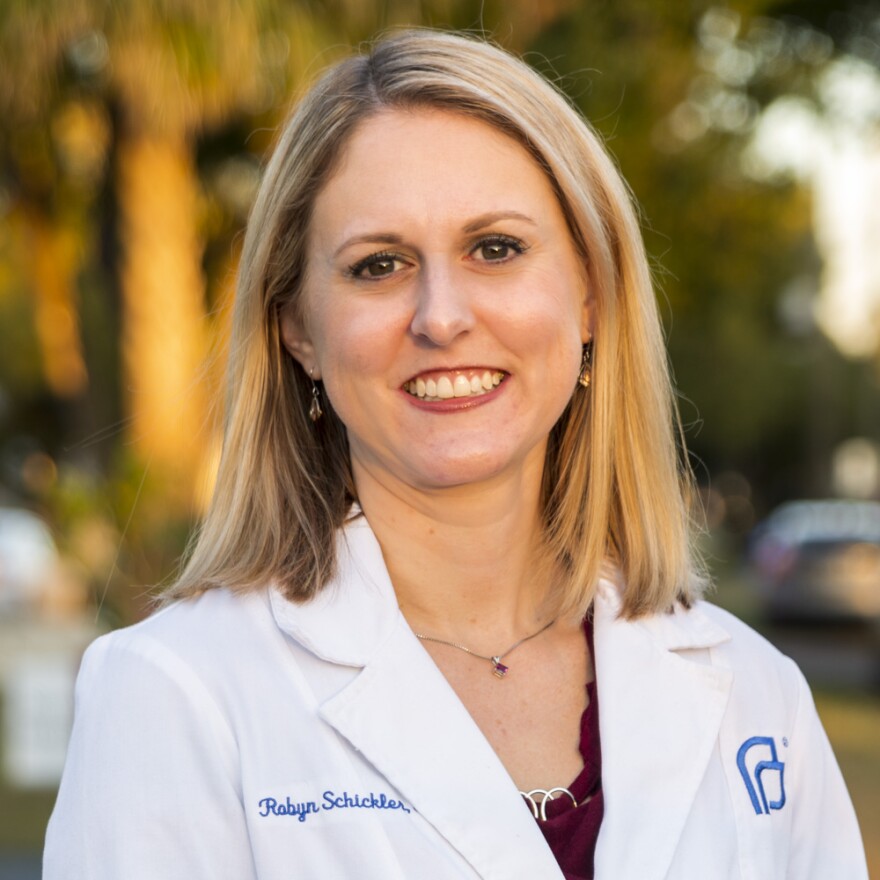 Dr. Robyn Schickler says patients from states with even harsher abortion restrictions are coming to Florida for care. The increased demand, and Florida's 24-hour waiting period are making it harder for people to get appointments in the state.