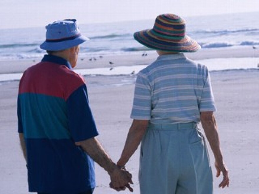 Author Amanda Smith Barusch describes her research of elderly romance in her book \"Love Stories of Later Life.\"