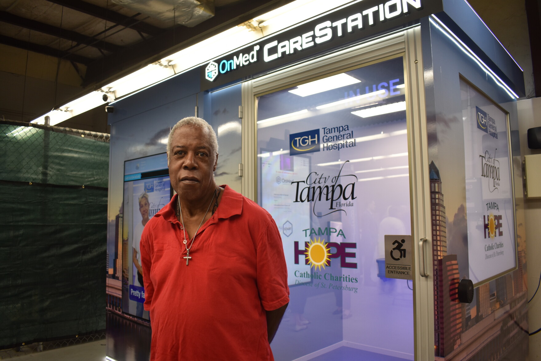 Homeless Hospital Remote health care available for residents of a Tampa homeless shelter ...